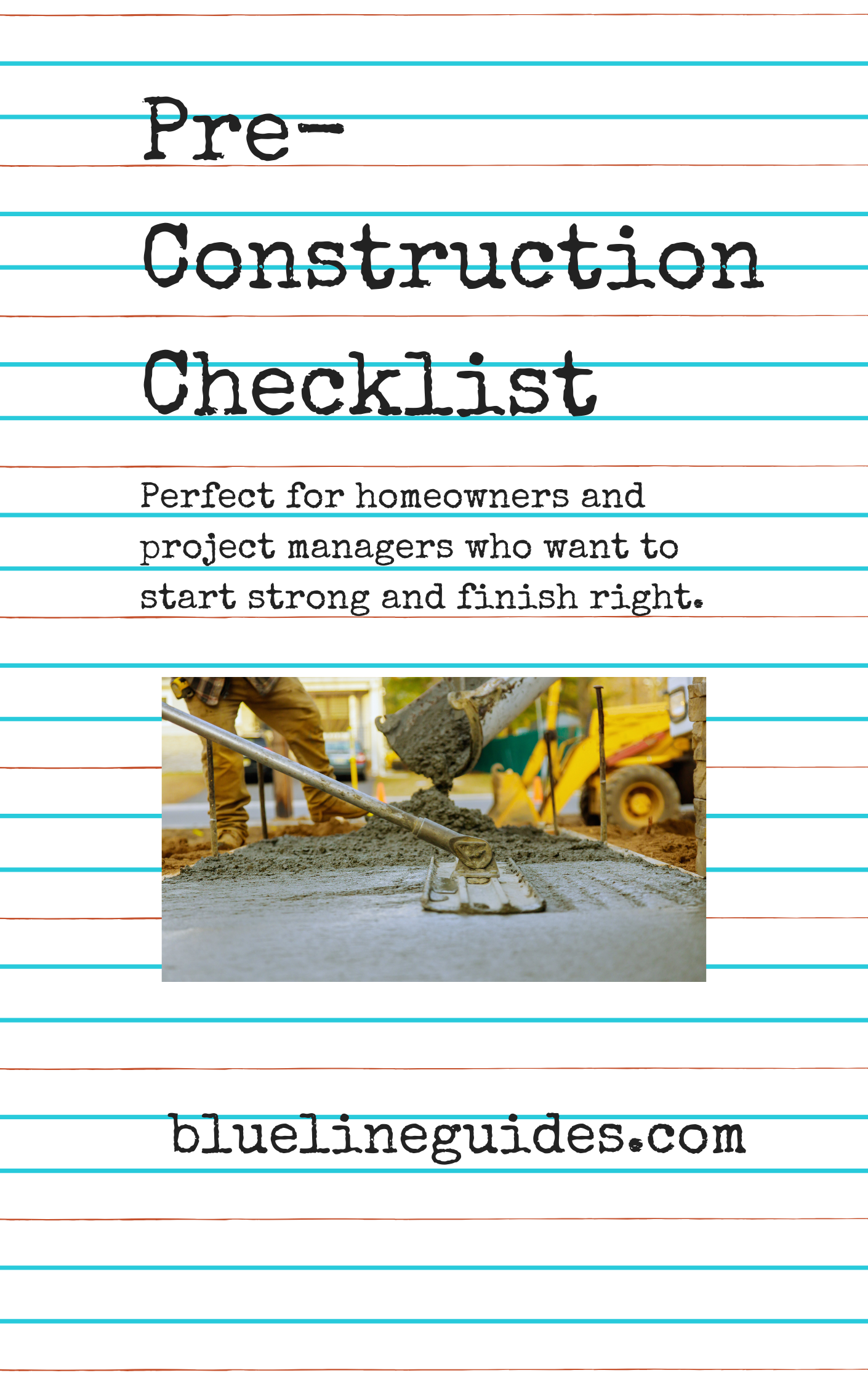 Pre-construction Checklist