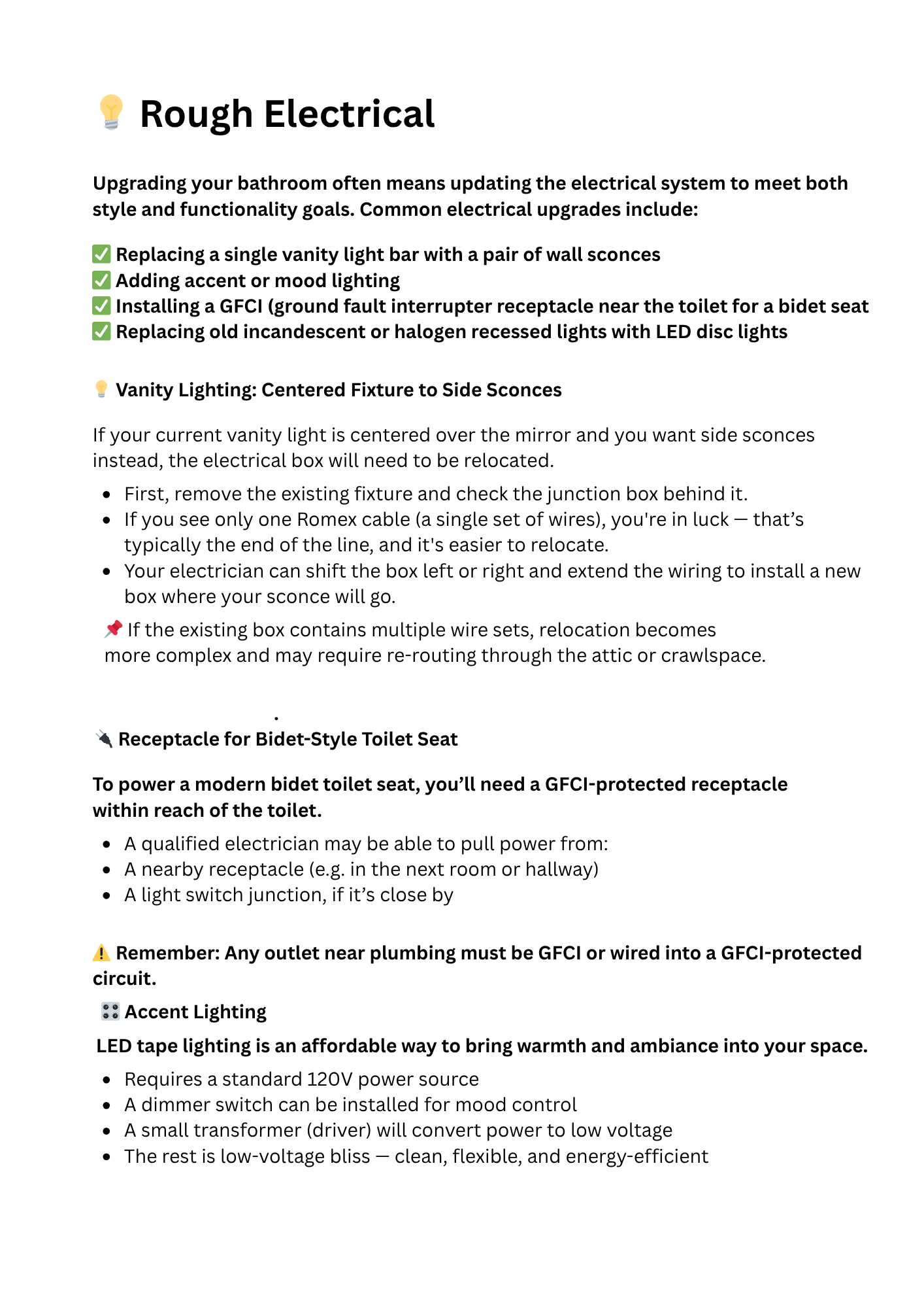Bathroom Remodeling Guide